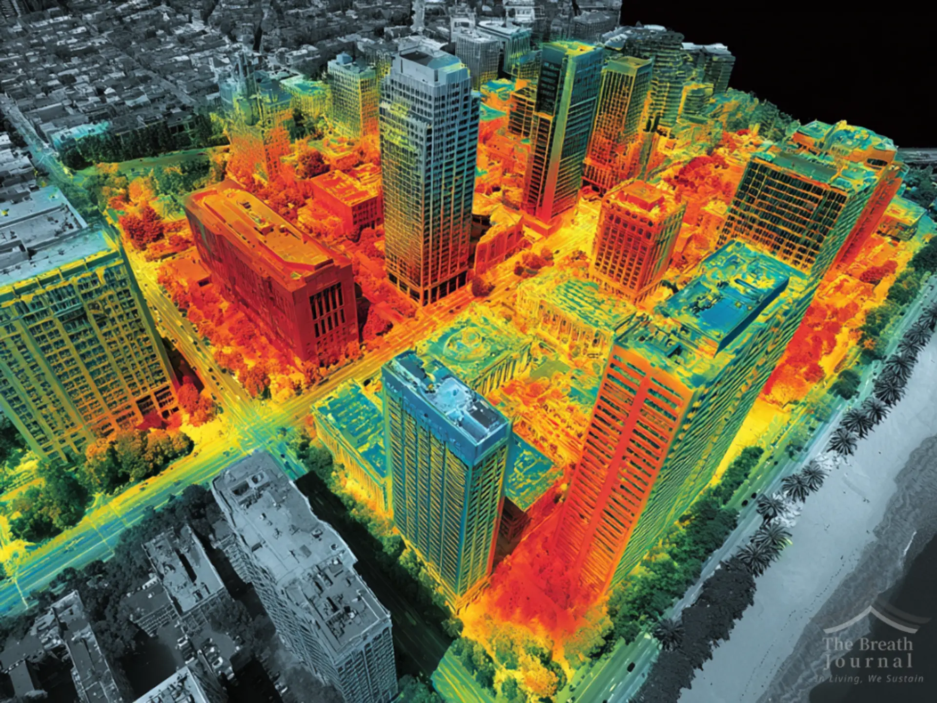 '도시 열섬' 잡는 그린 인프라, 회색 도시에 숨길을 트다
