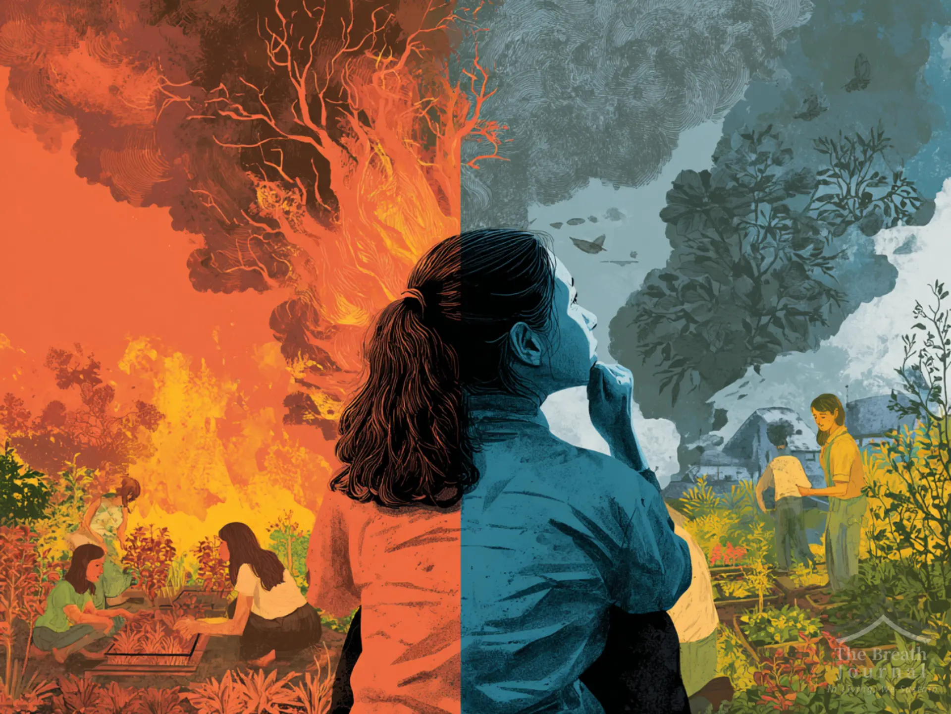 The Spread of 'Climate Depression': How to Care for a Crumbling Mind