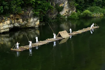 Văn hóa bè nổi Jeongseon và trò chơi xây nhà Tohang Nampyeong, trở thành di sản văn hóa địa phương