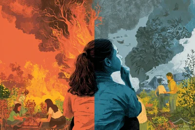 The Spread of 'Climate Depression': How to Care for a Crumbling Mind