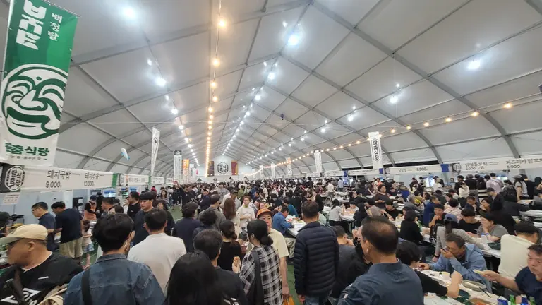 Andong Mask Dance Festival Food and Beverage Sales Area